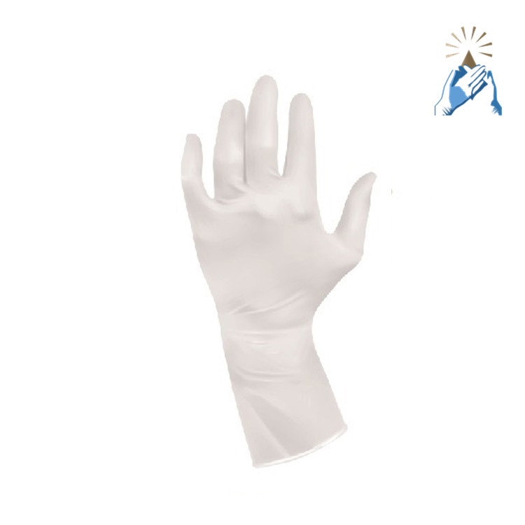 12寸加长白色丁腈手套