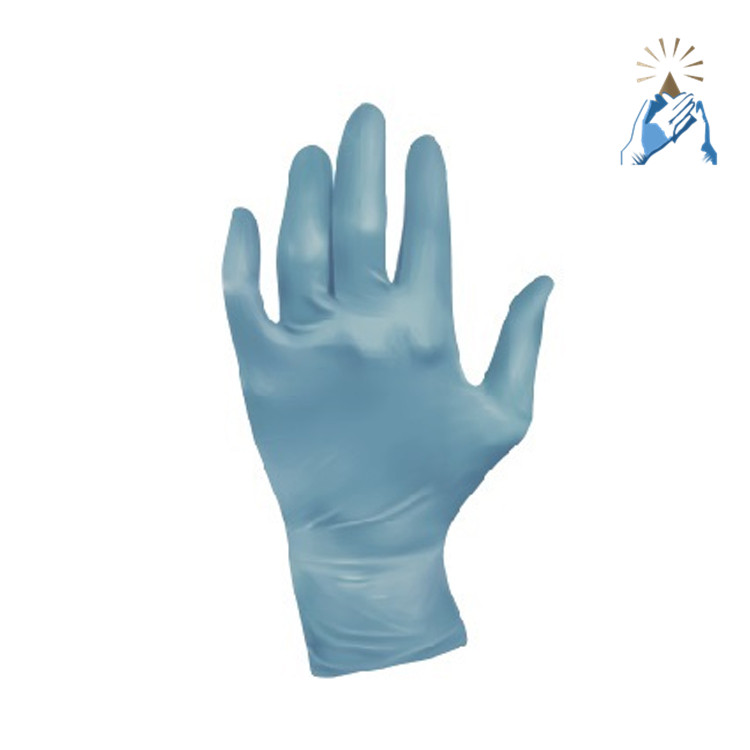 蓝色丁腈手套